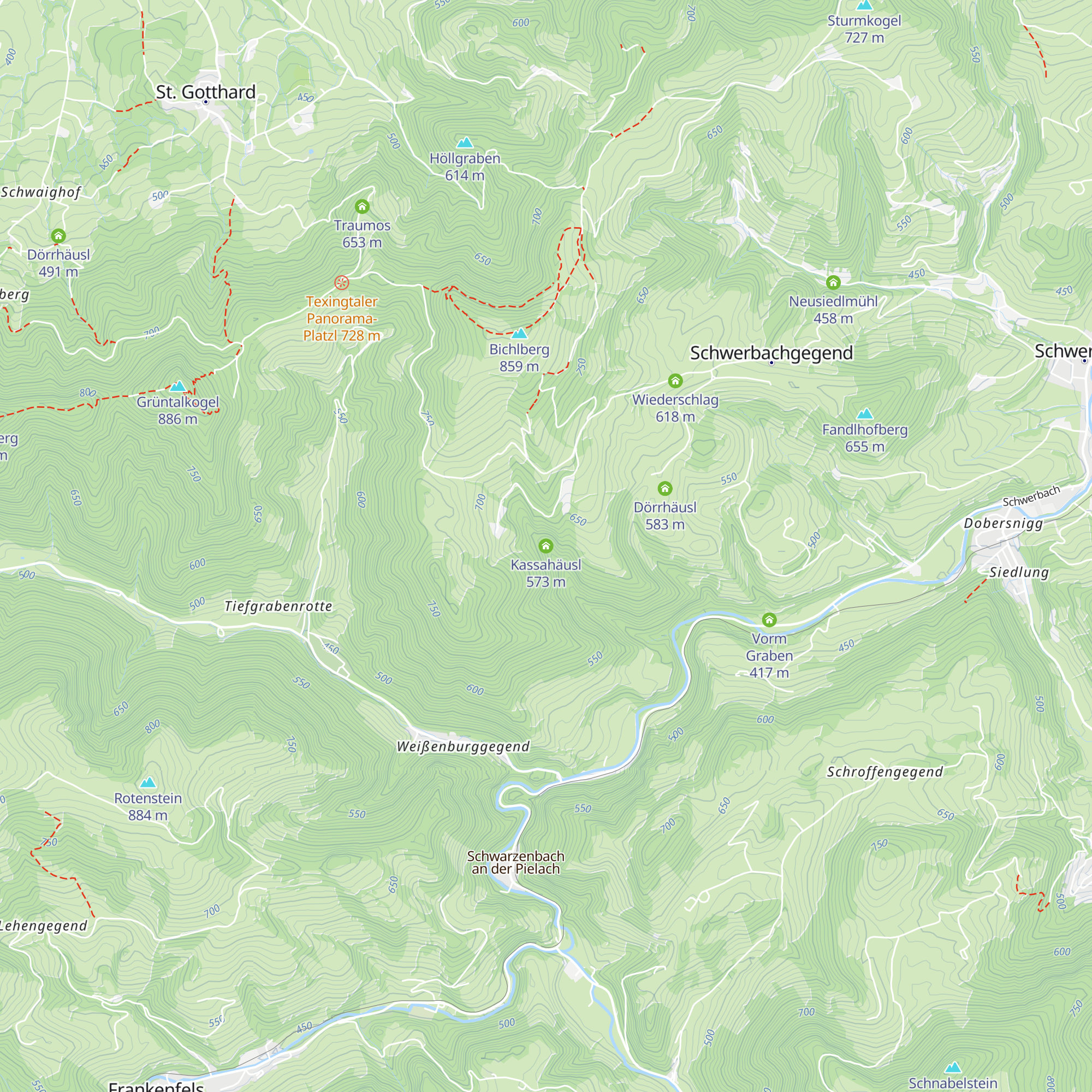 Kassahäusl map