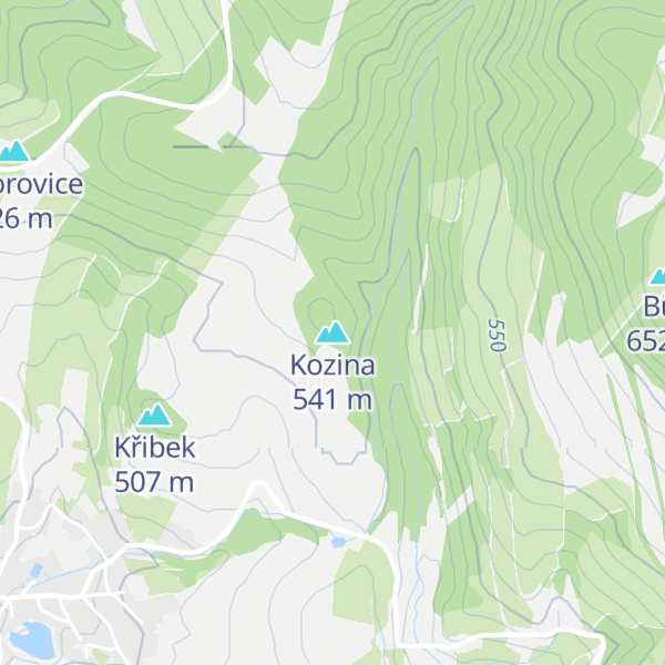 Map of Kozina