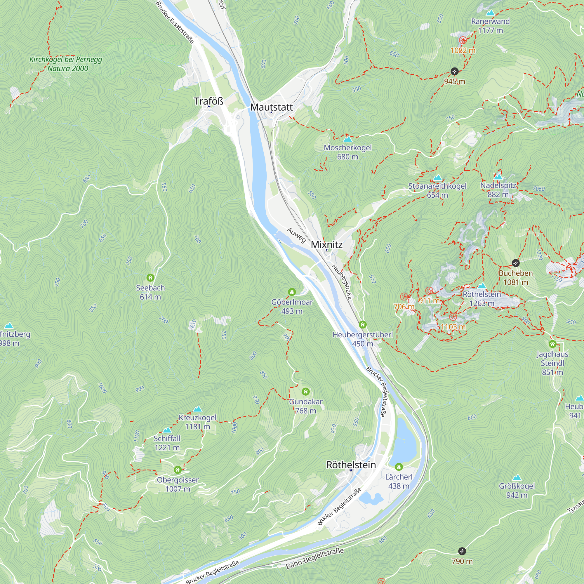 Göberlmoar map