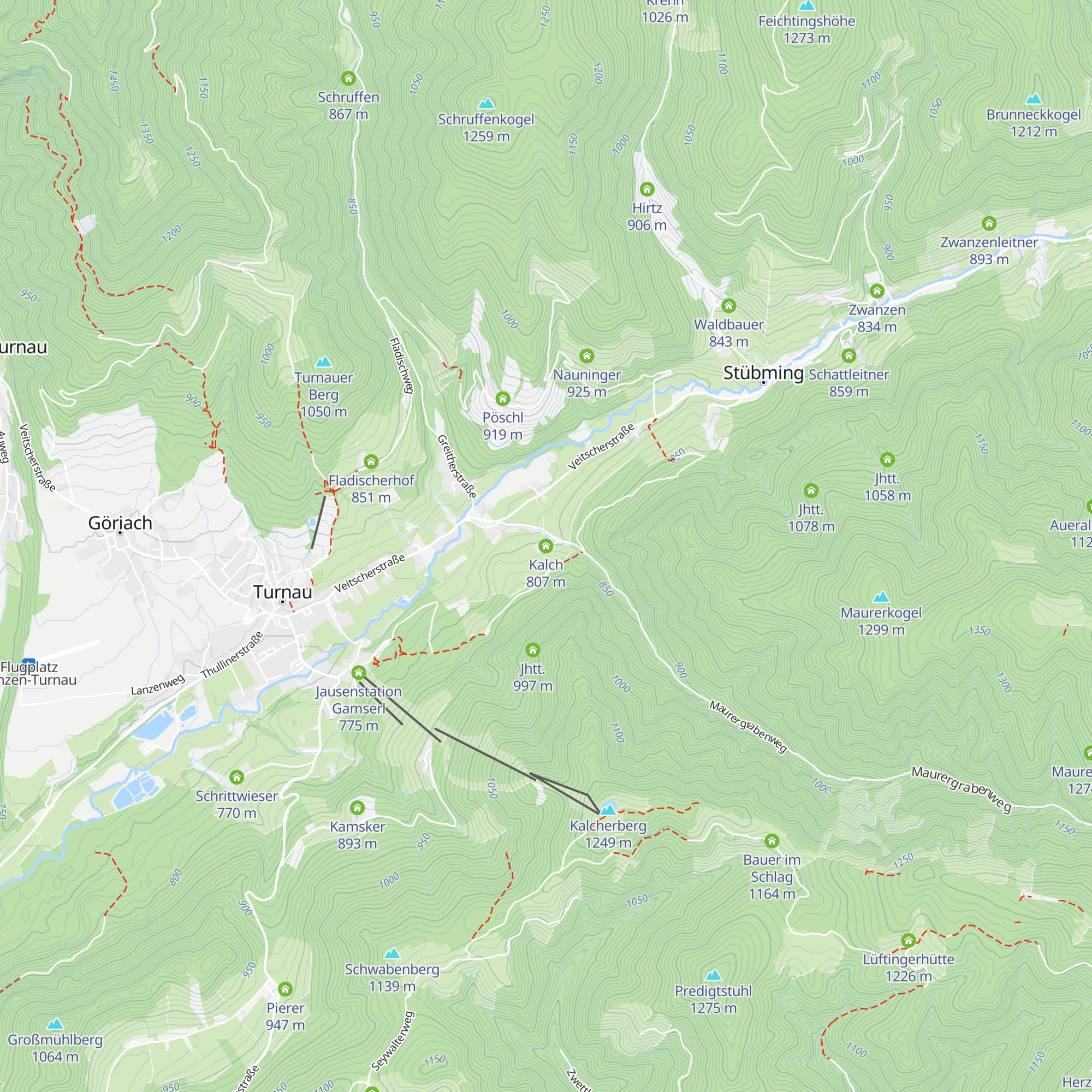 Kalch map