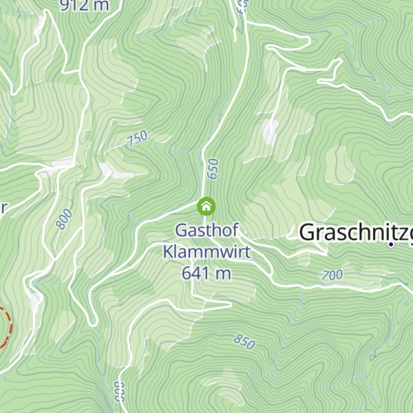 Map of Gasthof Klammwirt