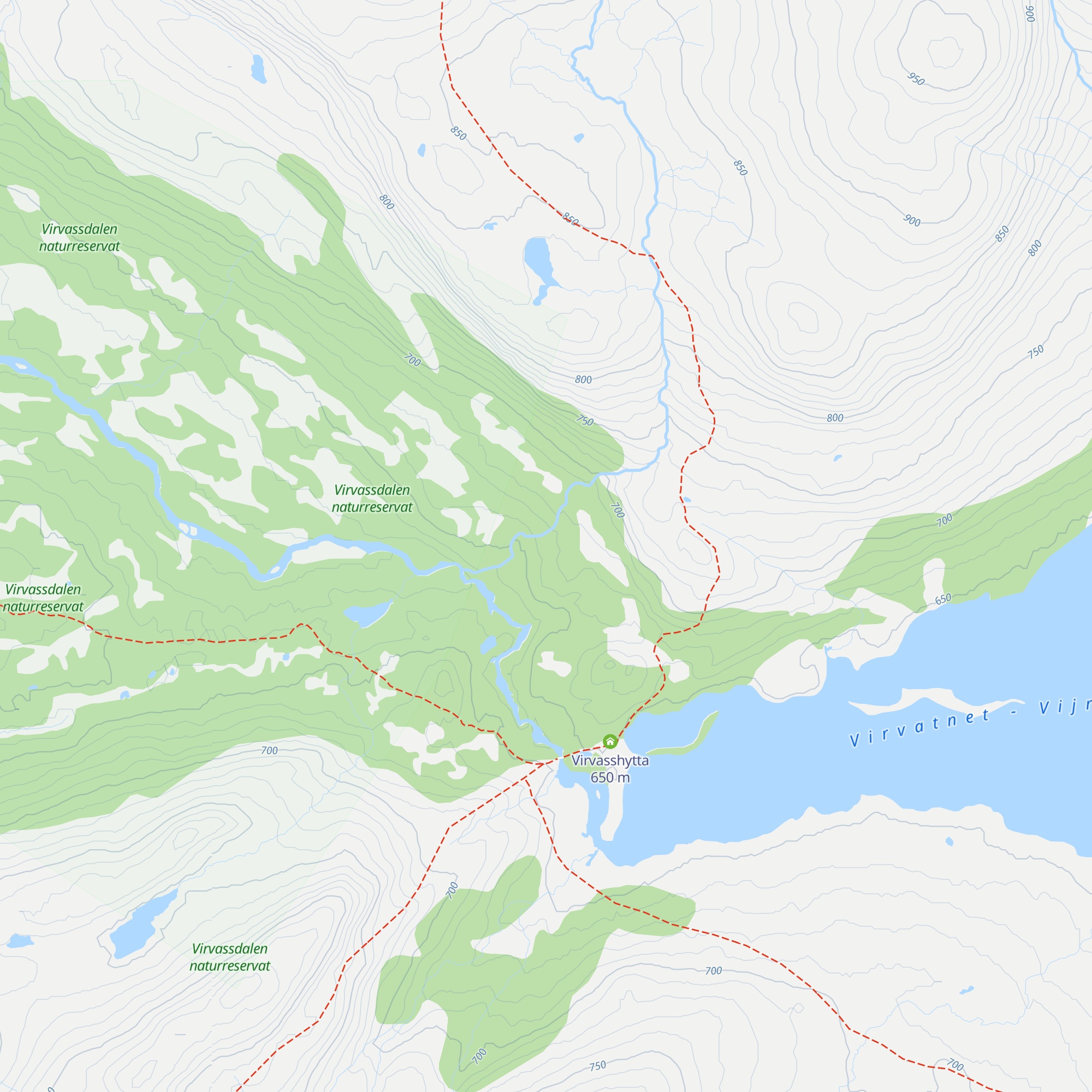 Gammelhytta map
