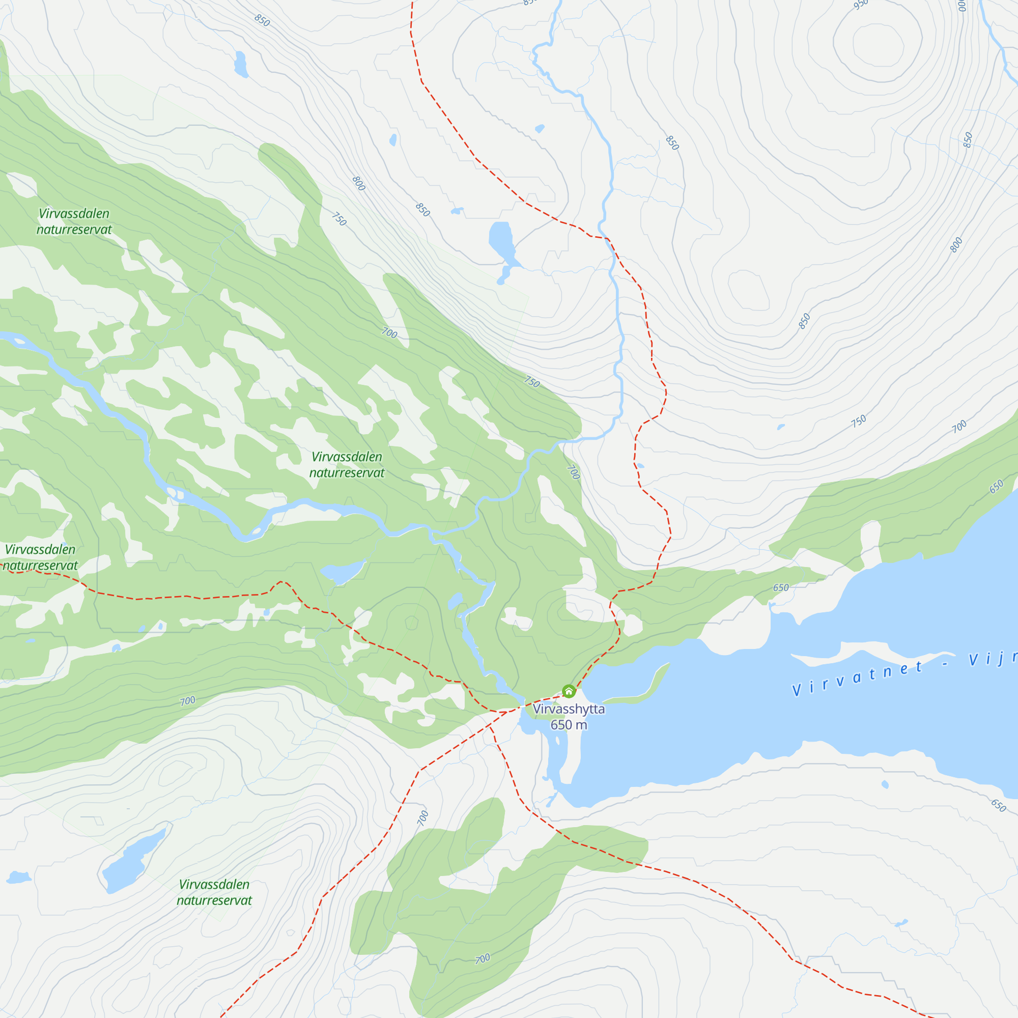 Gammelhytta map