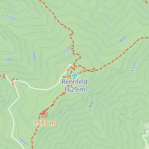 Map of Rennfeld
