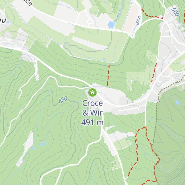 Map of Croce & Wir