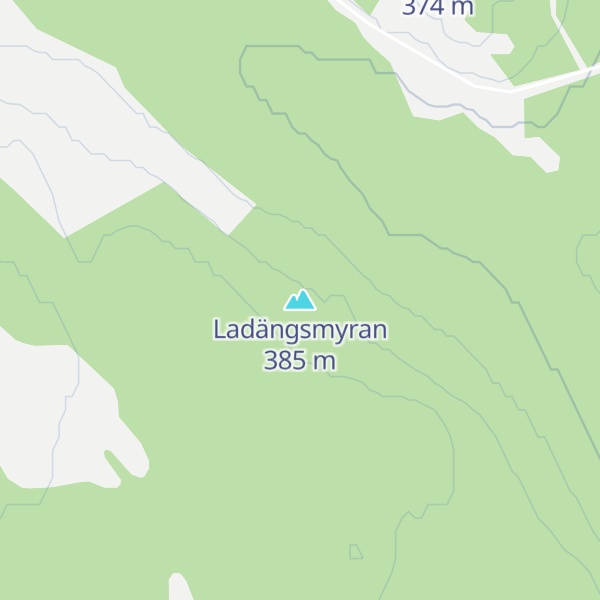 Map of Ladängsmyran
