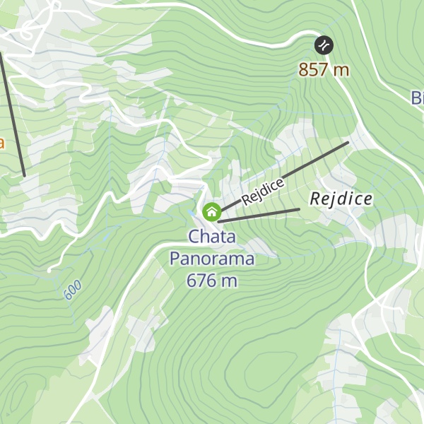 Map of Chata Panorama