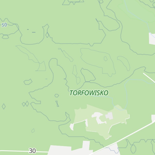 Map of Dębogóra
