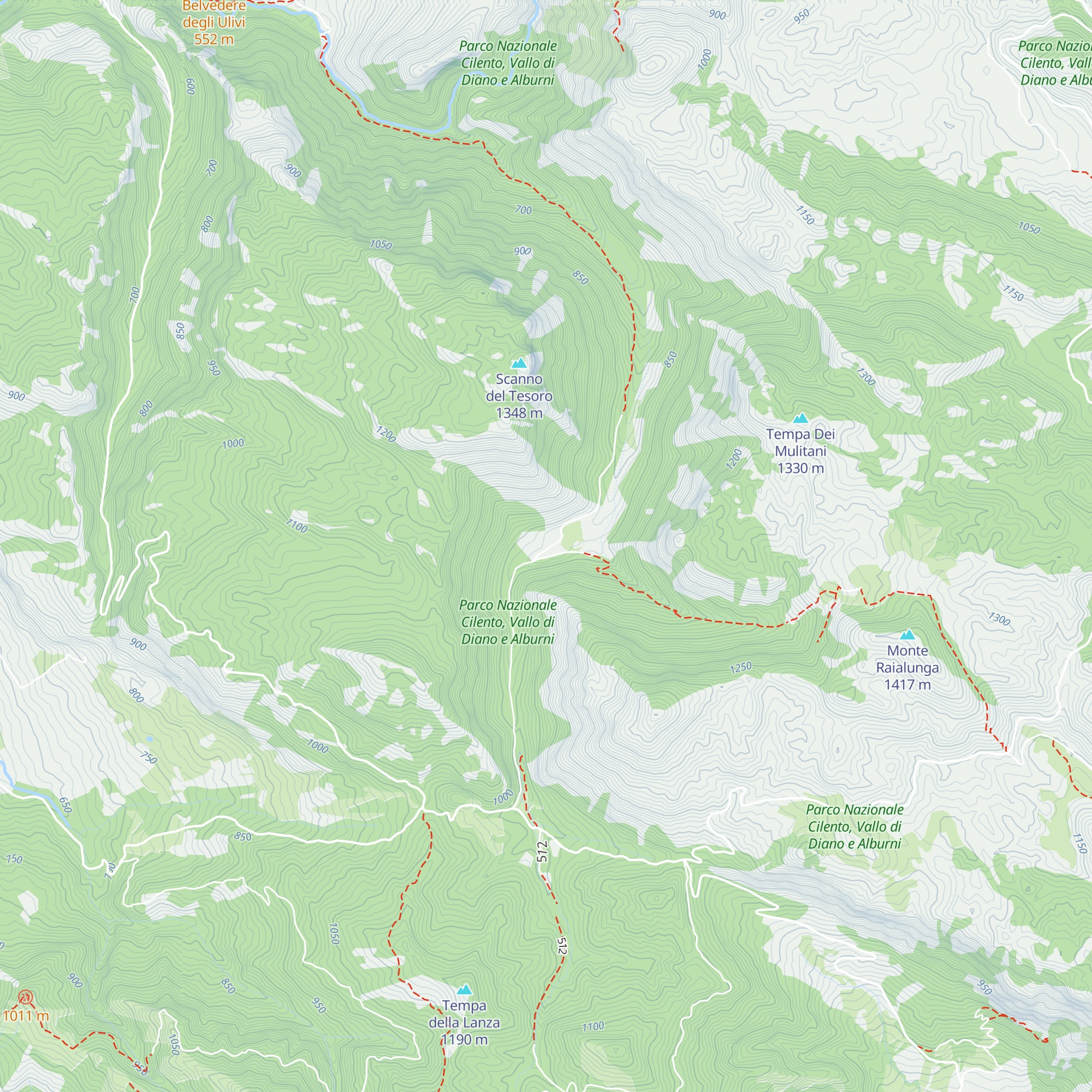 Rifugio Il tesoro degli angeli map