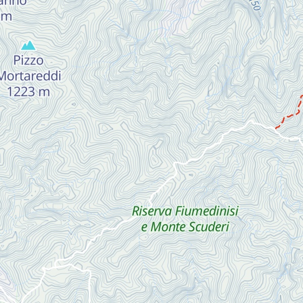 Map of Monte Poverello