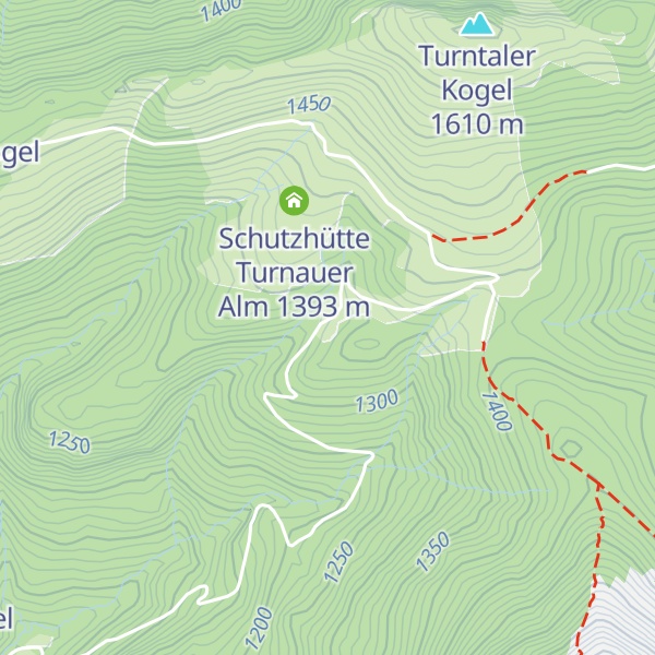 Map of Rosenfeld Alm