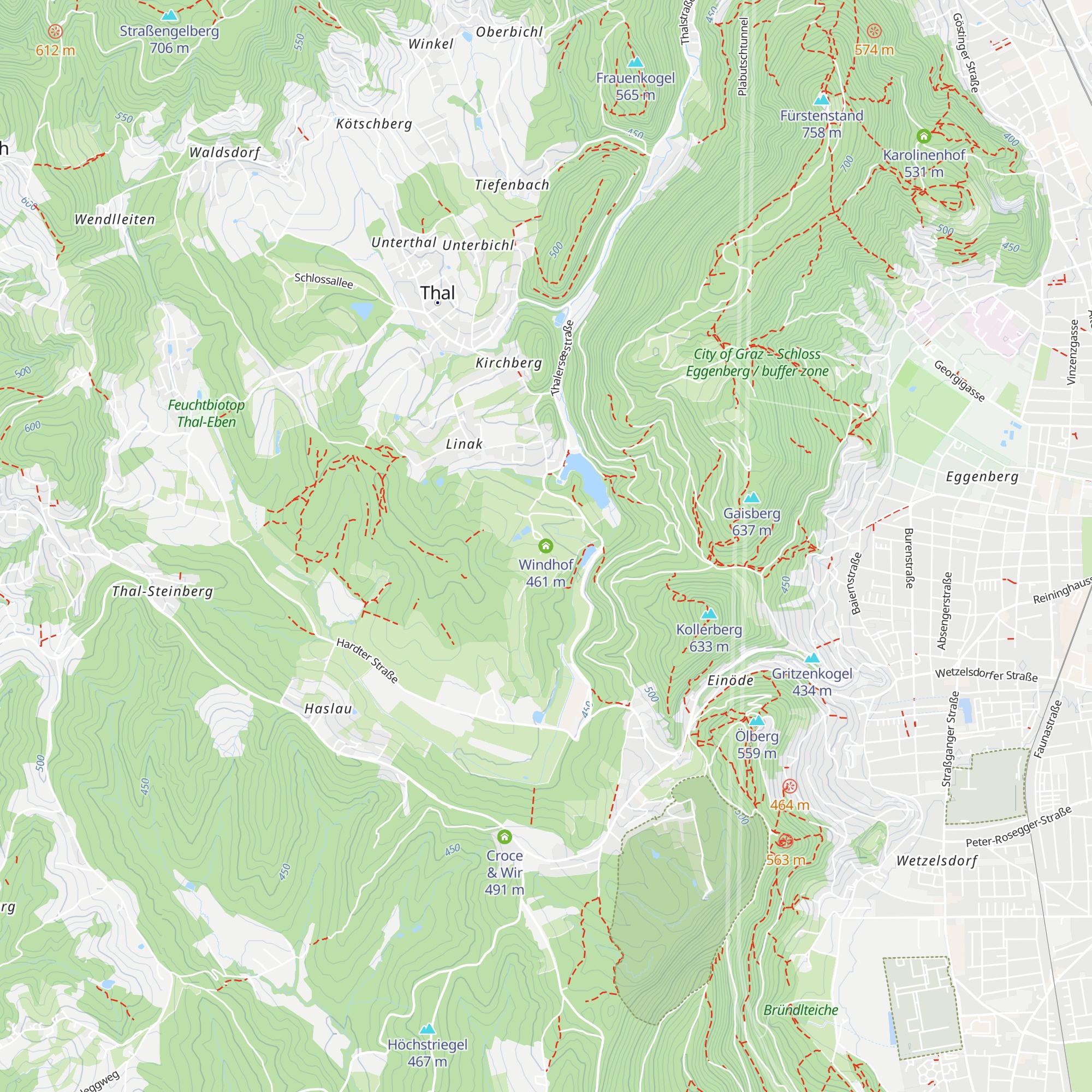 Windhof map