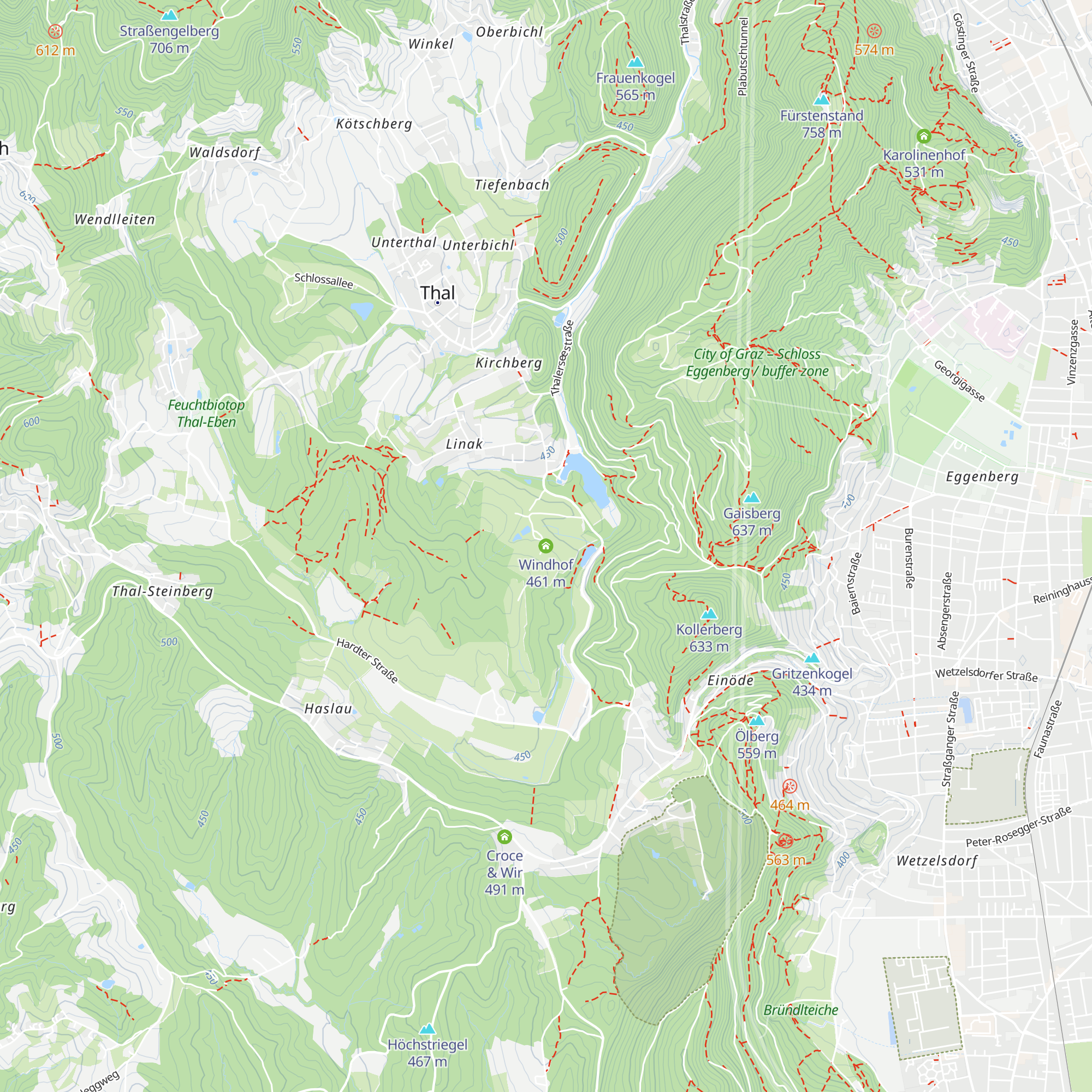 Windhof map