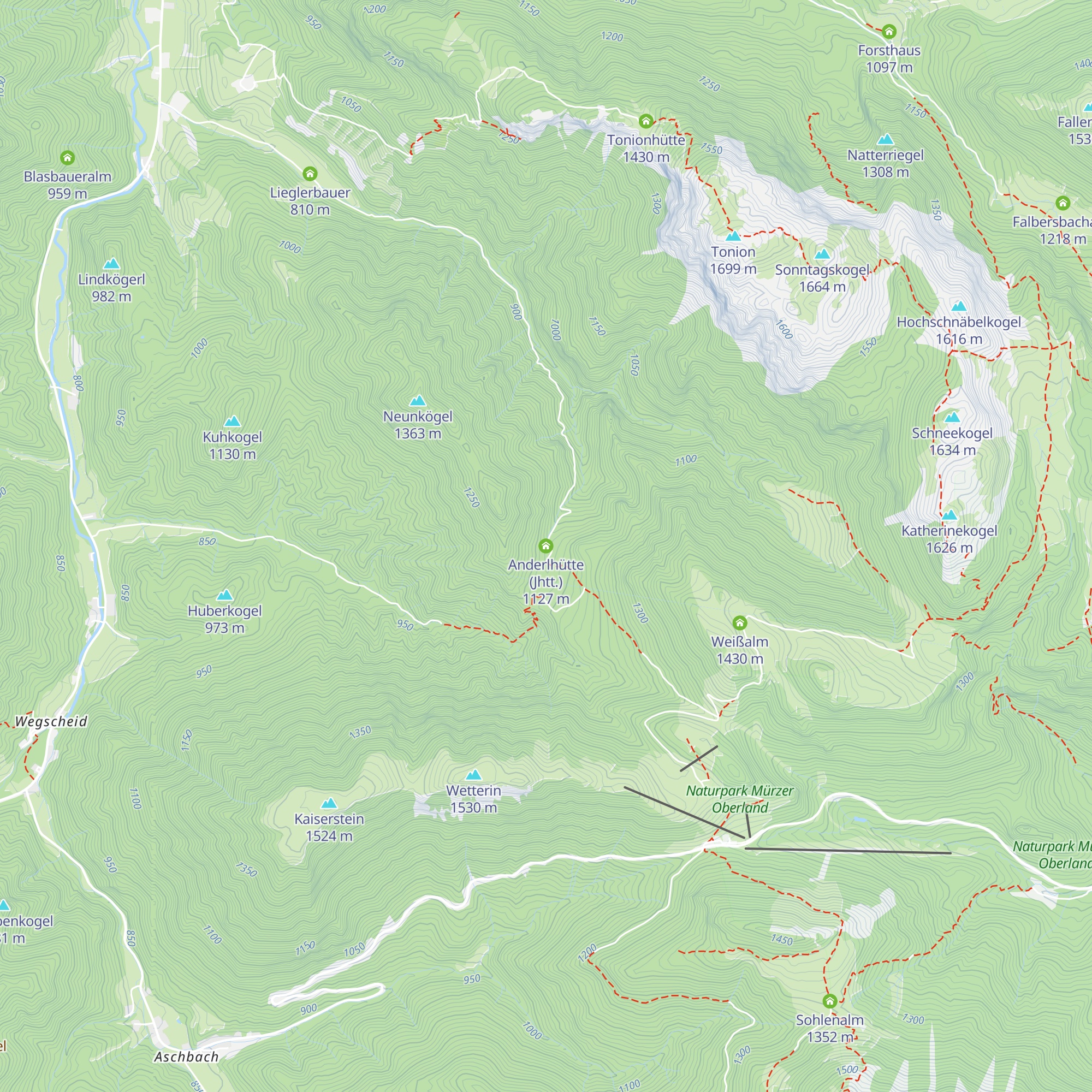 Anderlhütte (Jhtt.) map