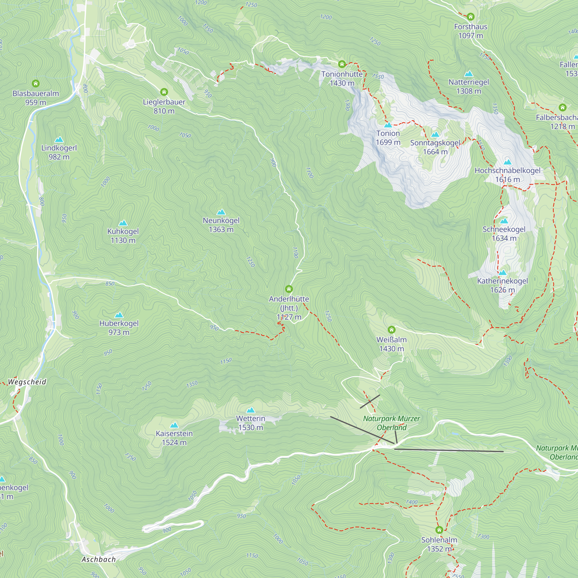 Anderlhütte (Jhtt.) map