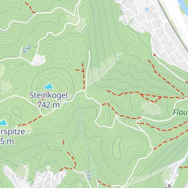 Map of Flösserkogel