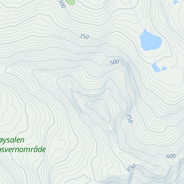 Map of Høgfjellet