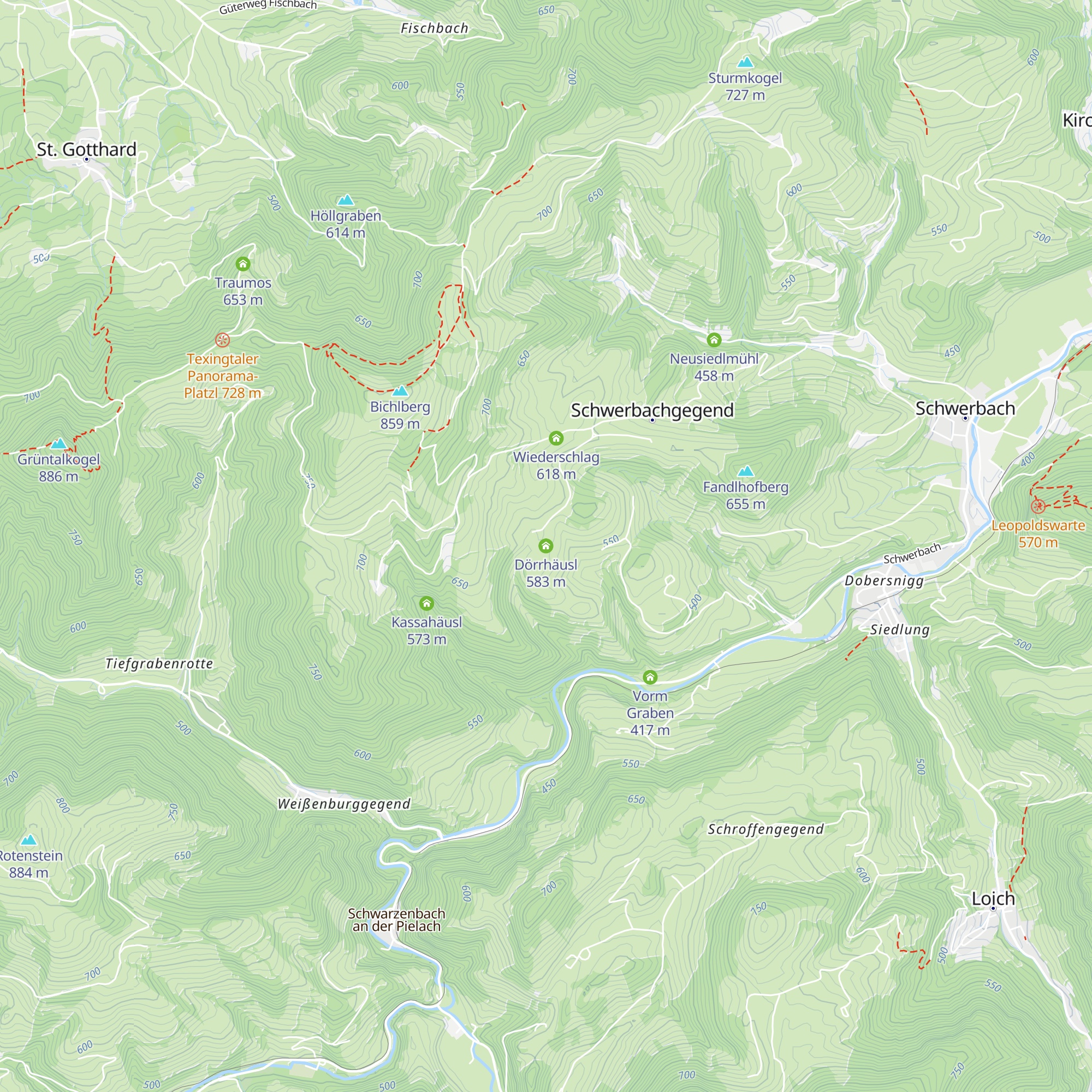 Dörrhäusl map