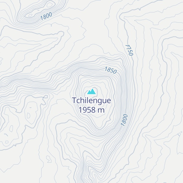 Map of Tchilengue