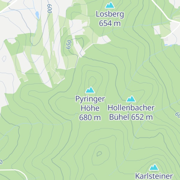 Map of Pyringer Höhe