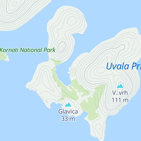 Map of Konoba "Idro"
