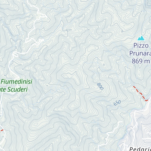 Map of Pizzo Franco