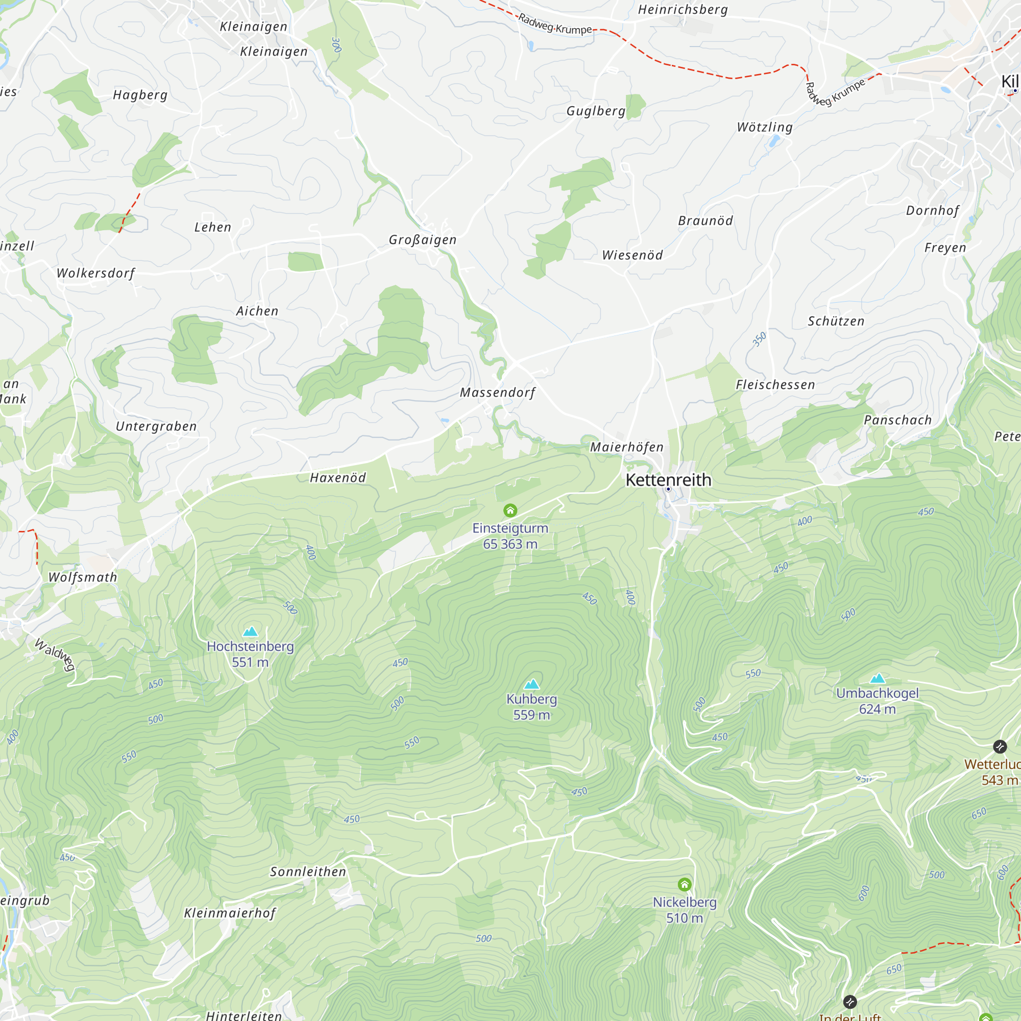 Einsteigturm 65 map
