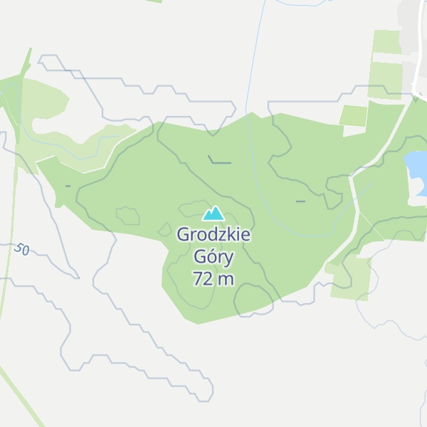 Map of Grodzkie Góry