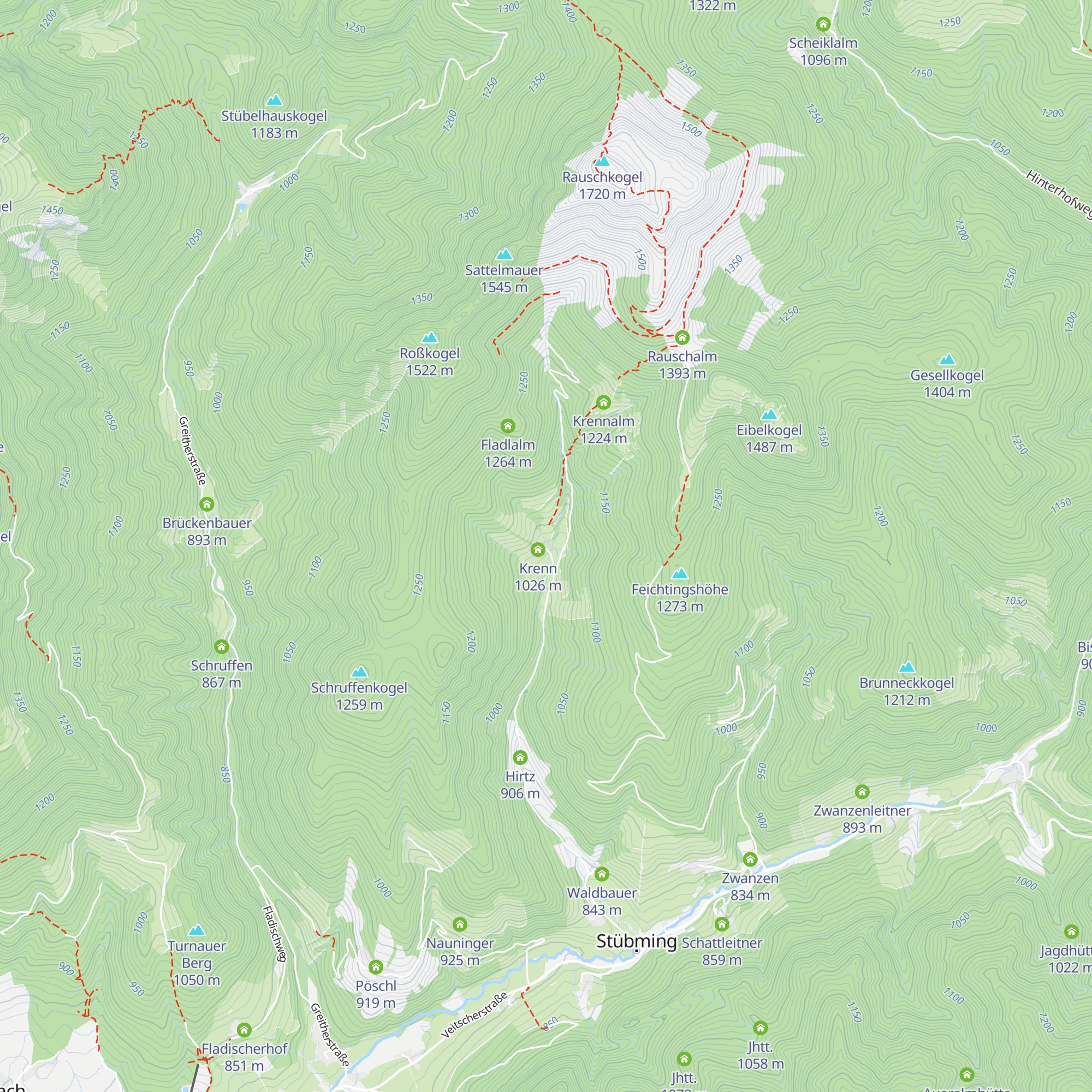 Fladl map