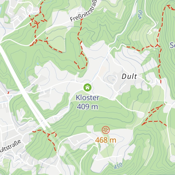 Map of Kloster