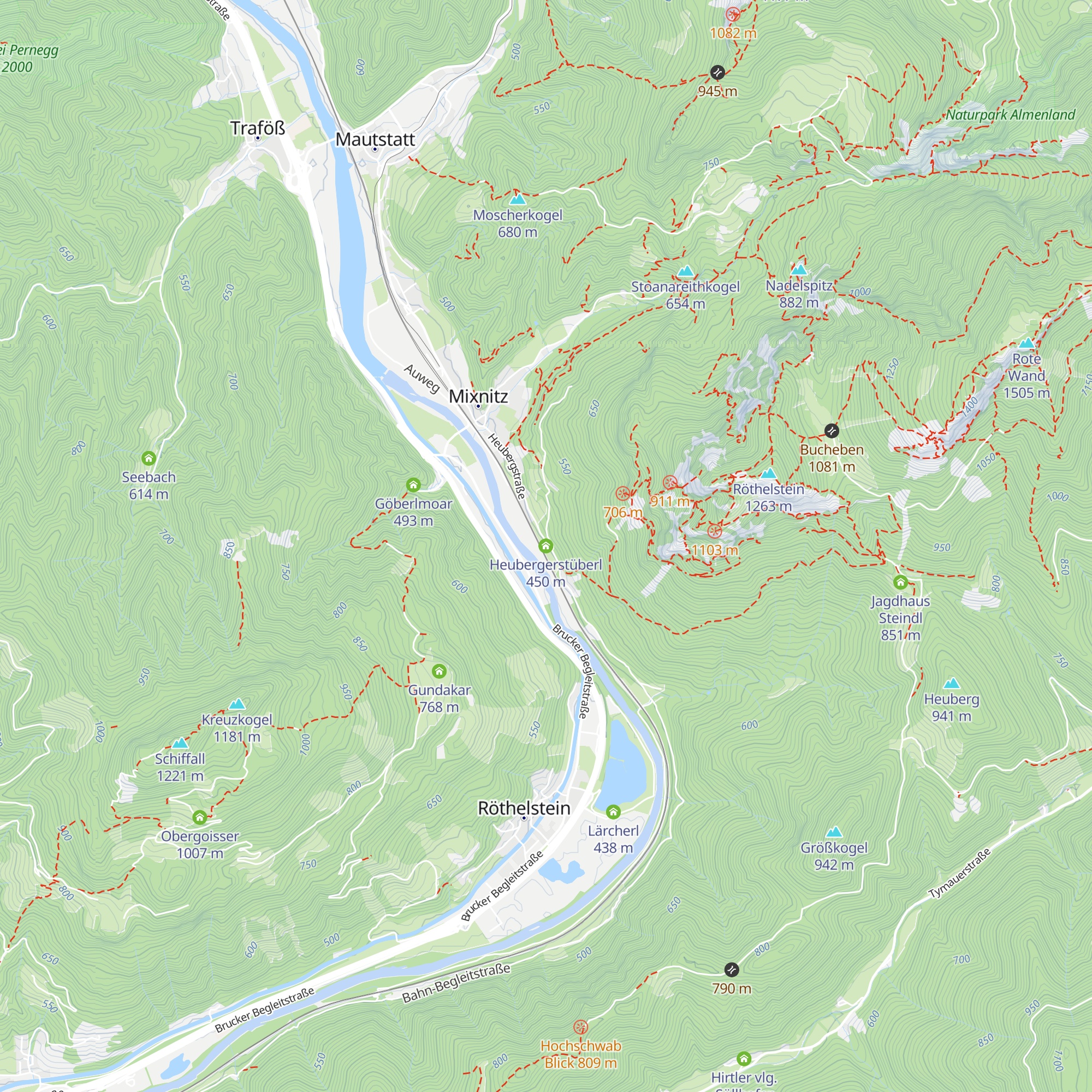 Heubergerstüberl map