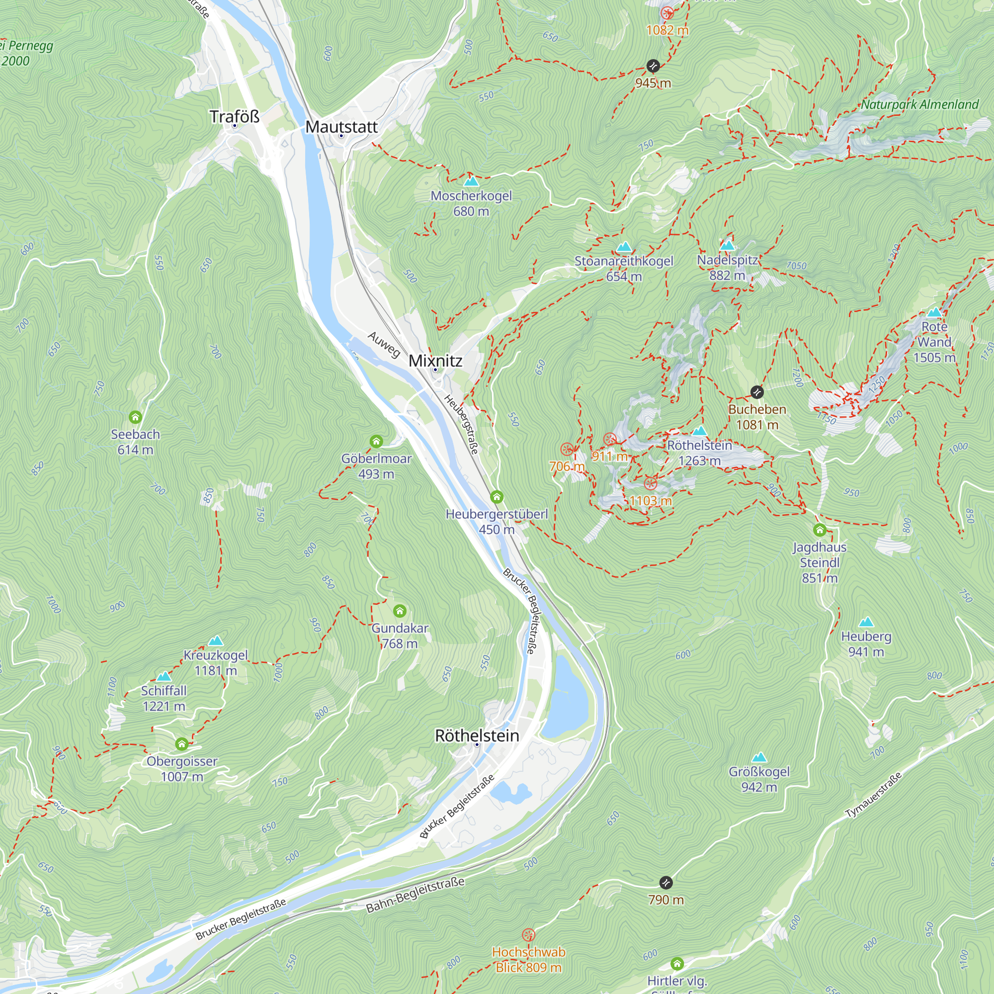 Heubergerstüberl map