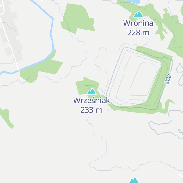 Map of Wrześniak