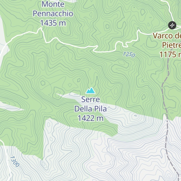 Map of Serre Della Pila