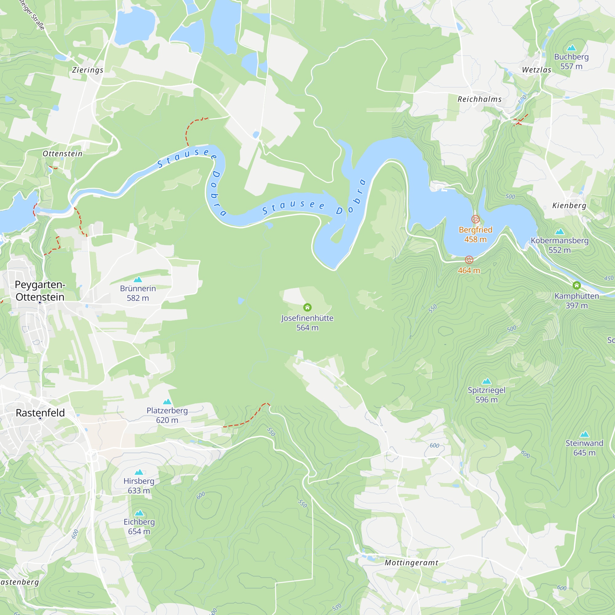 Josefinenhütte map