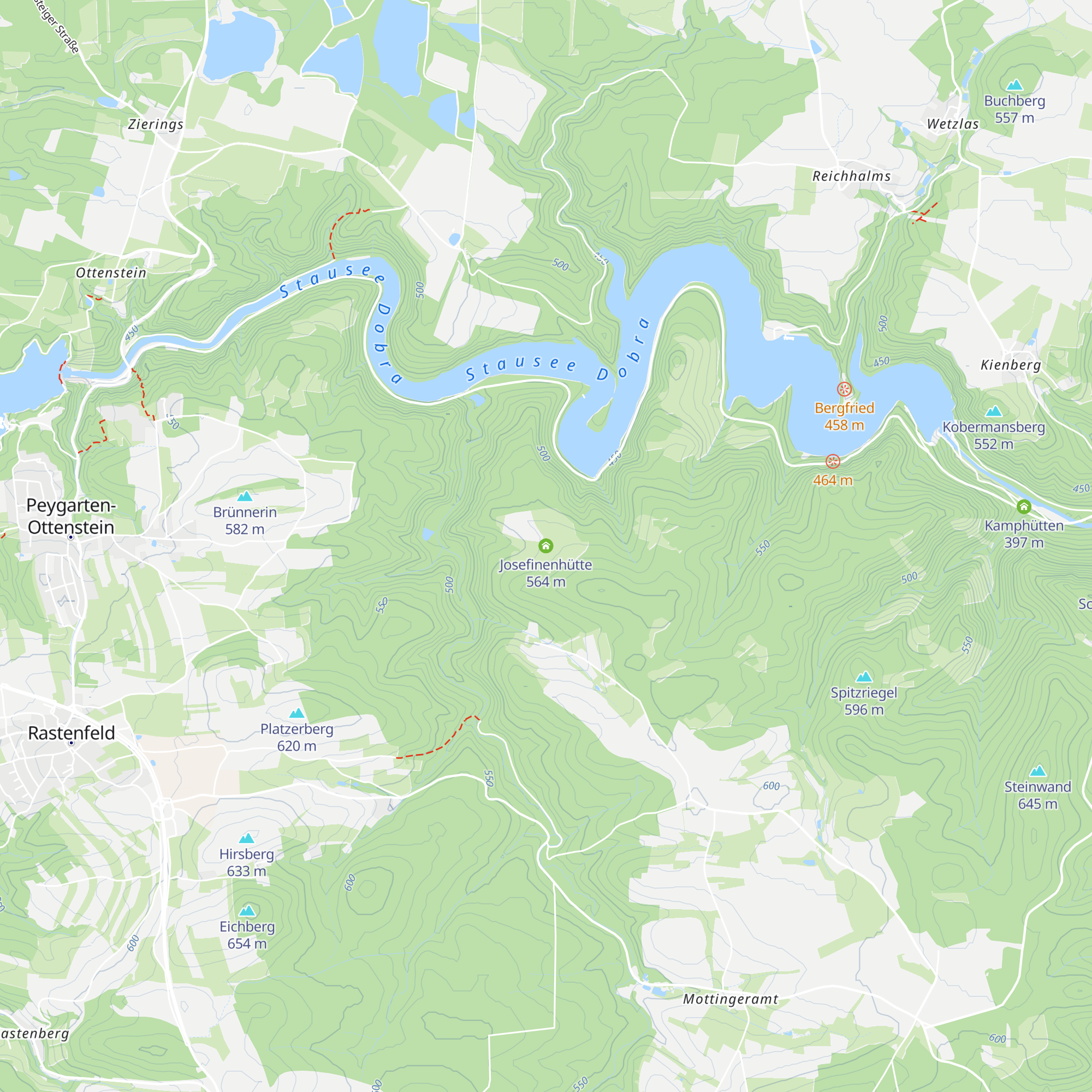 Josefinenhütte map