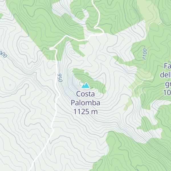 Map of Costa Palomba