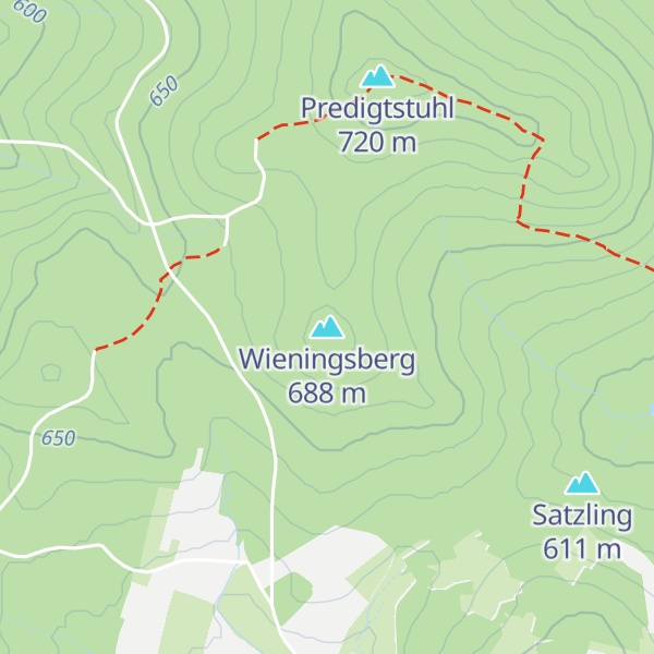 Map of Wieningsberg