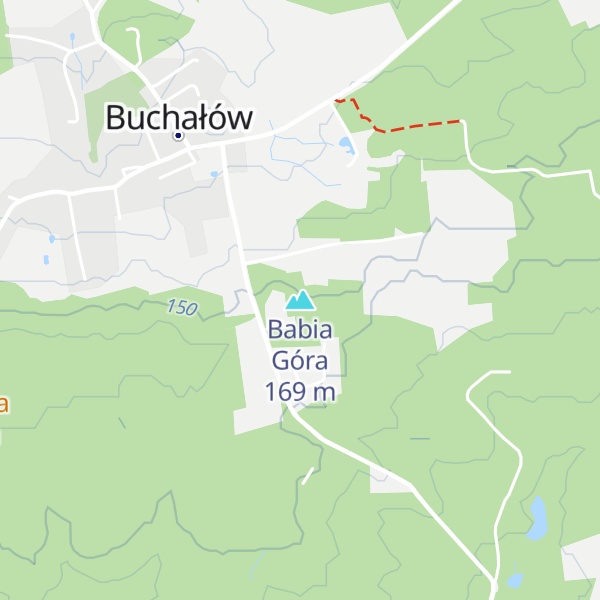 Map of Babia Góra