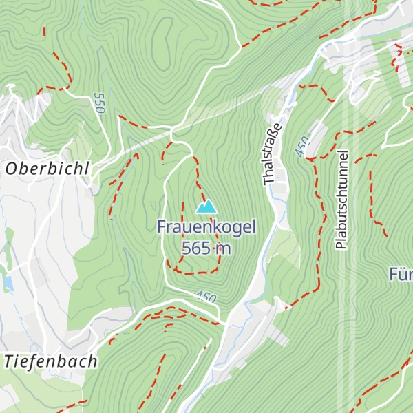 Map of Frauenkogel