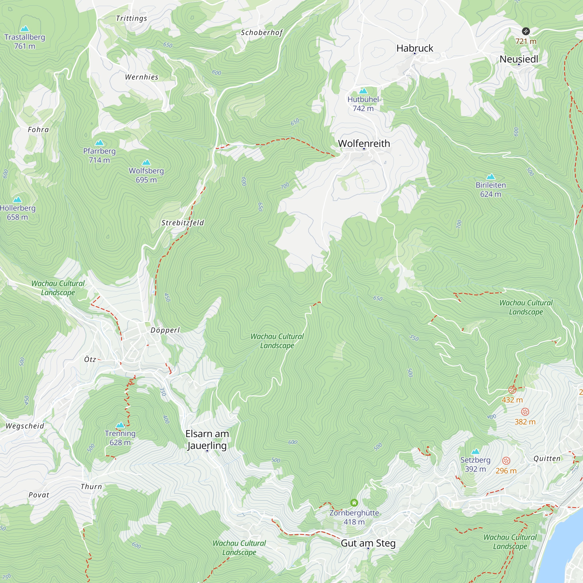 Oswald Statzer Jagdhütte map