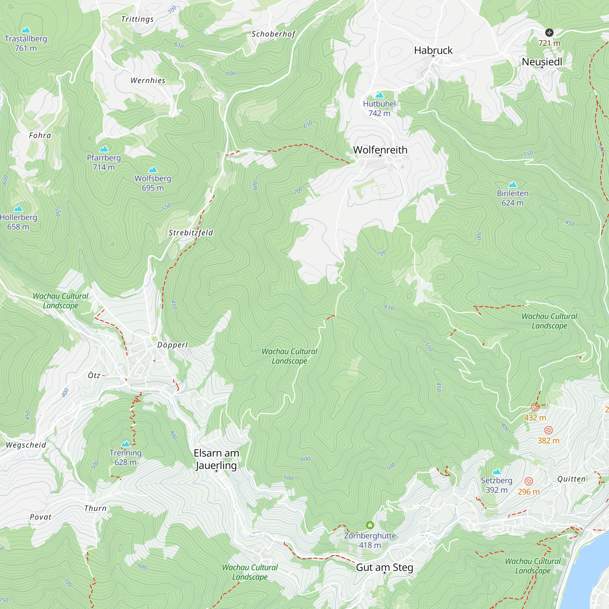 Oswald Statzer Jagdhütte map