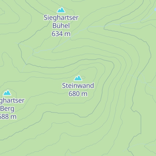 Map of Steinwand