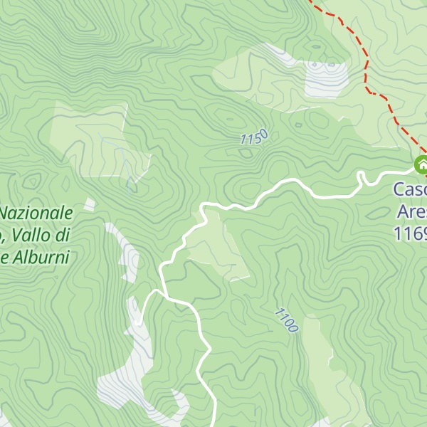 Map of Casone Ausineto