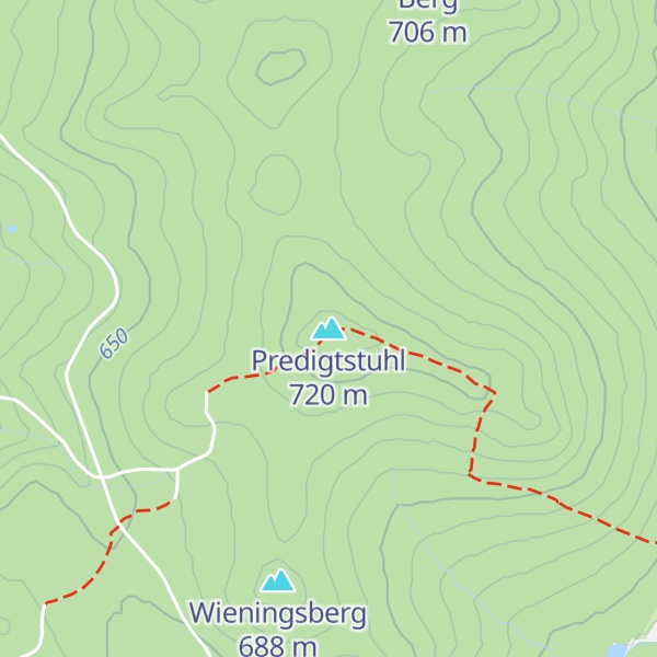 Map of Predigtstuhl