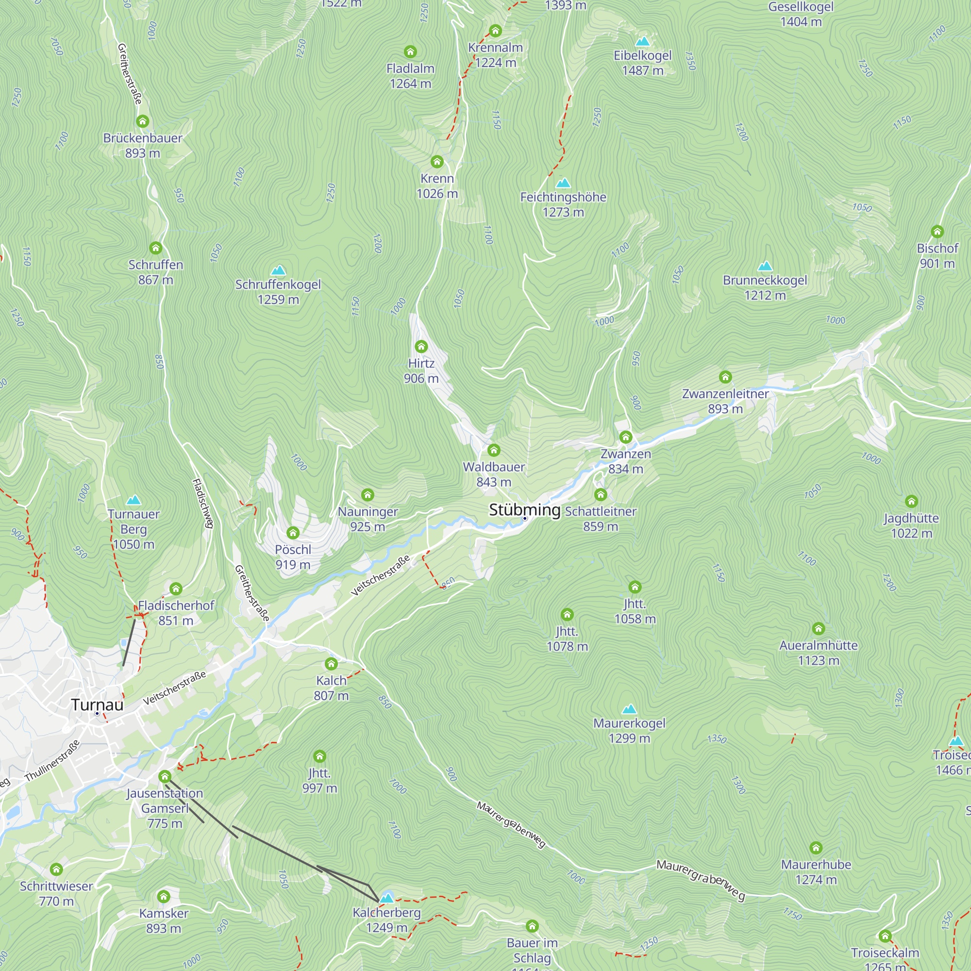 Derv map