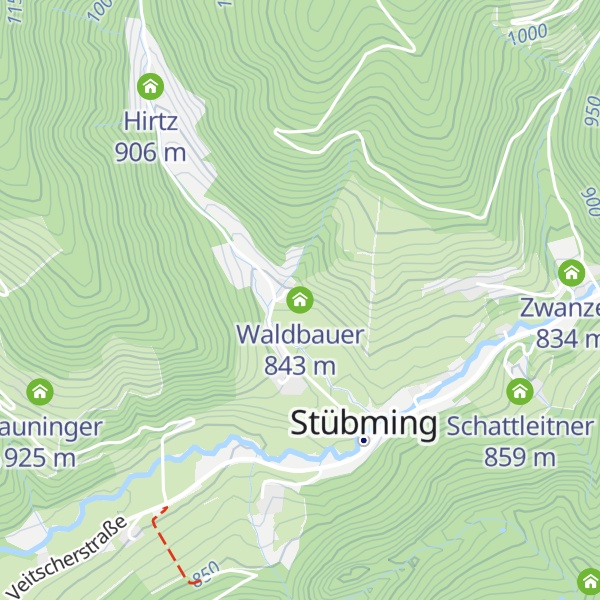 Map of Waldbauer