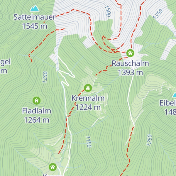 Map of Krennalm