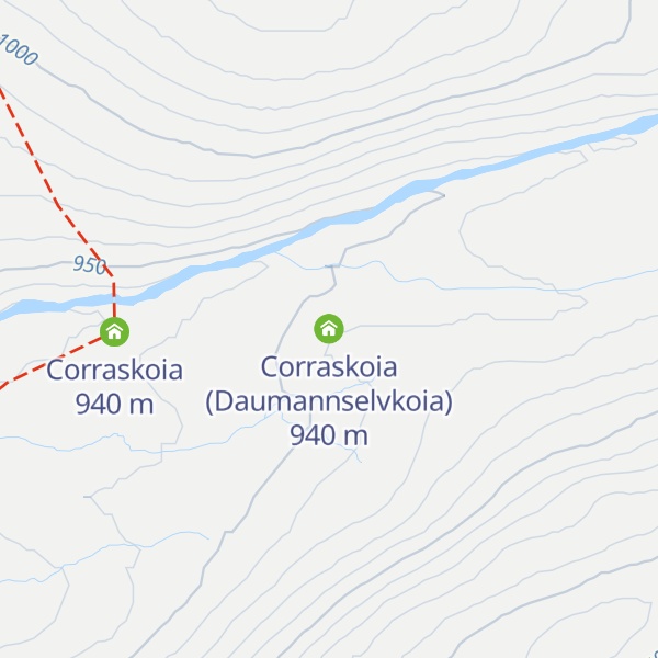 Map of Corraskoia (Daumannselvkoia)