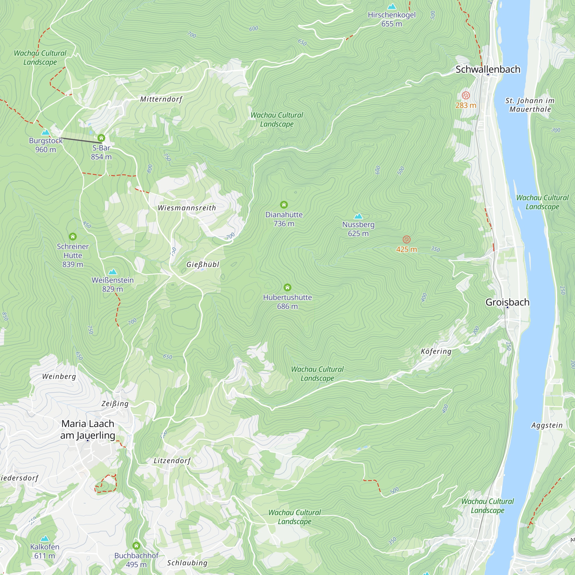 Hubertushütte map